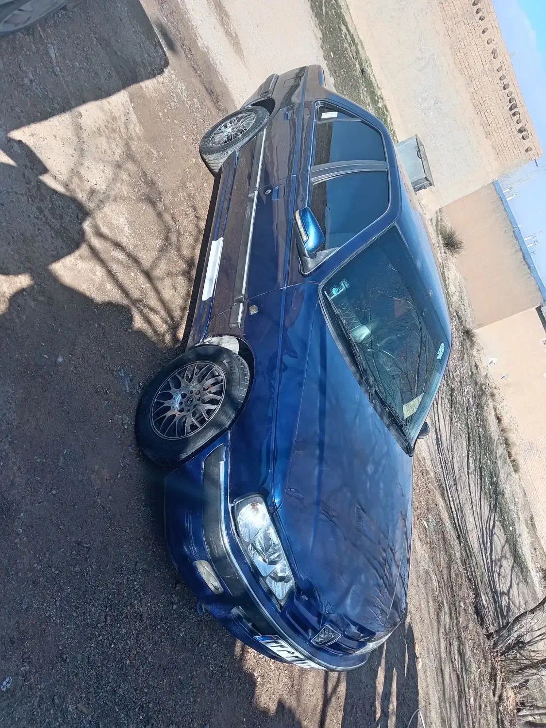 پارس سفارشی آبی متالیک|خودرو سواری و وانت|بروجرد, |دیوار