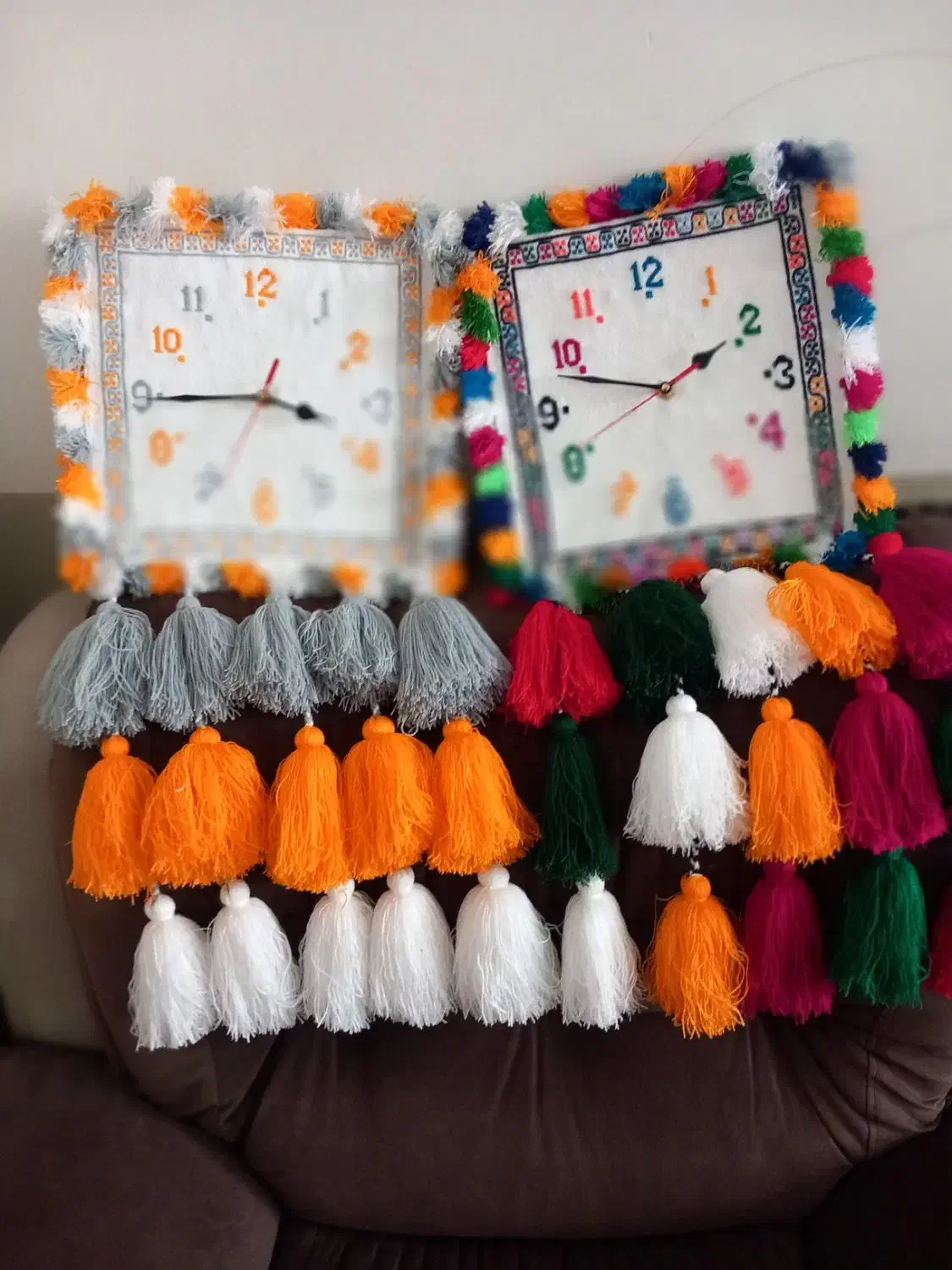 ساعت دیواری اصیل قشقایی|ساعت دیواری و تزئینی|زرقان, |دیوار