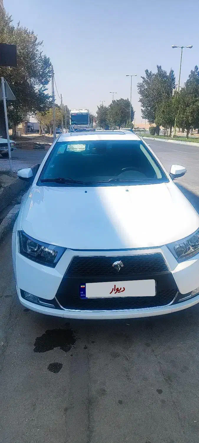 دنا پلاس اتوماتیک اپشنال مدل 1403سفید|خودرو سواری و وانت|اصفهان, باغ زرشک|دیوار