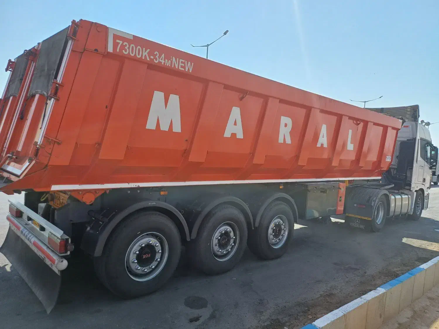 کمپرسی سه محور، نصف جهان ،طرح مارال،|خودرو سنگین|فولادشهر, فولادشهر|دیوار