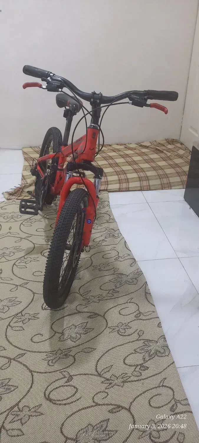 دوچرخه سایز ۲۰ قرمز|دوچرخه، اسکیت، اسکوتر|ری, ظهیرآباد|دیوار