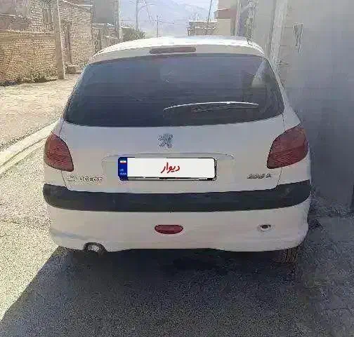 206اتومات کارخانه  تیپ 6موتورtu5|خودرو سواری و وانت|کیار, |دیوار