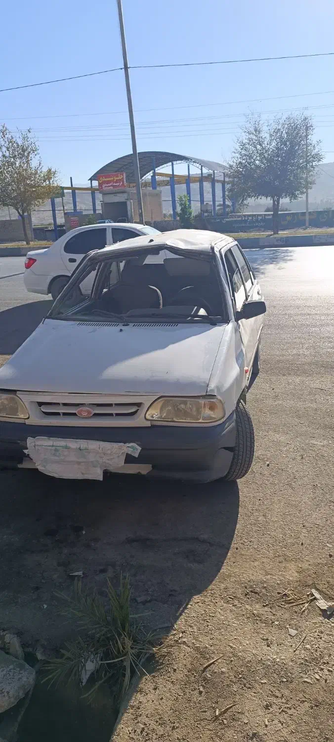 پراید صندوقدار تصادفی|خودرو سواری و وانت|کوه چنار, |دیوار