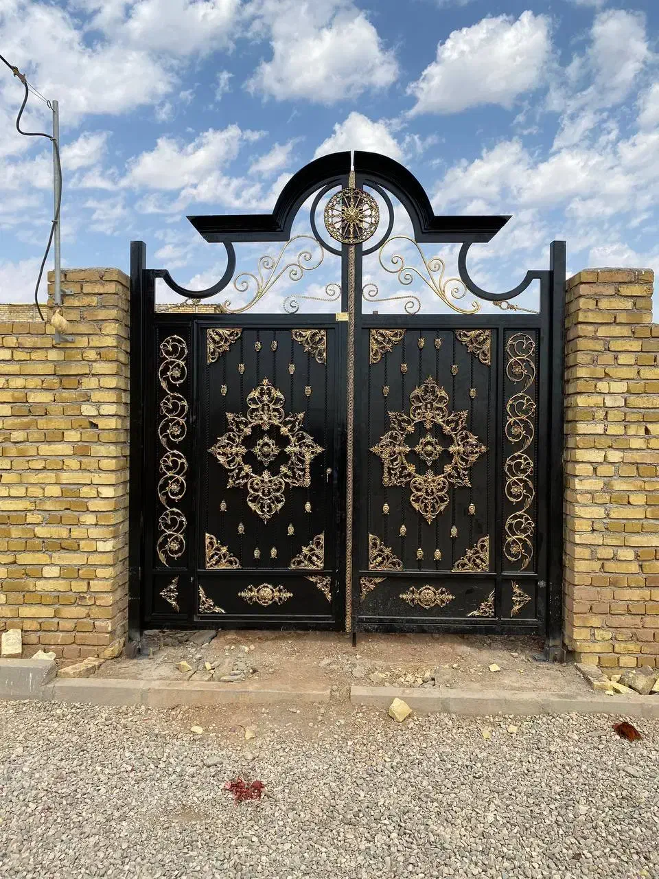 درب ویلایی باغی حیاطی ...|مصالح و تجهیزات ساختمان|تاکستان, |دیوار