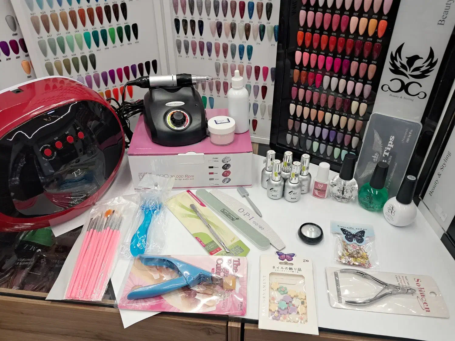 وسایل ناخن با اموزش|آرایشی، بهداشتی، درمانی|تهران, امیریه|دیوار