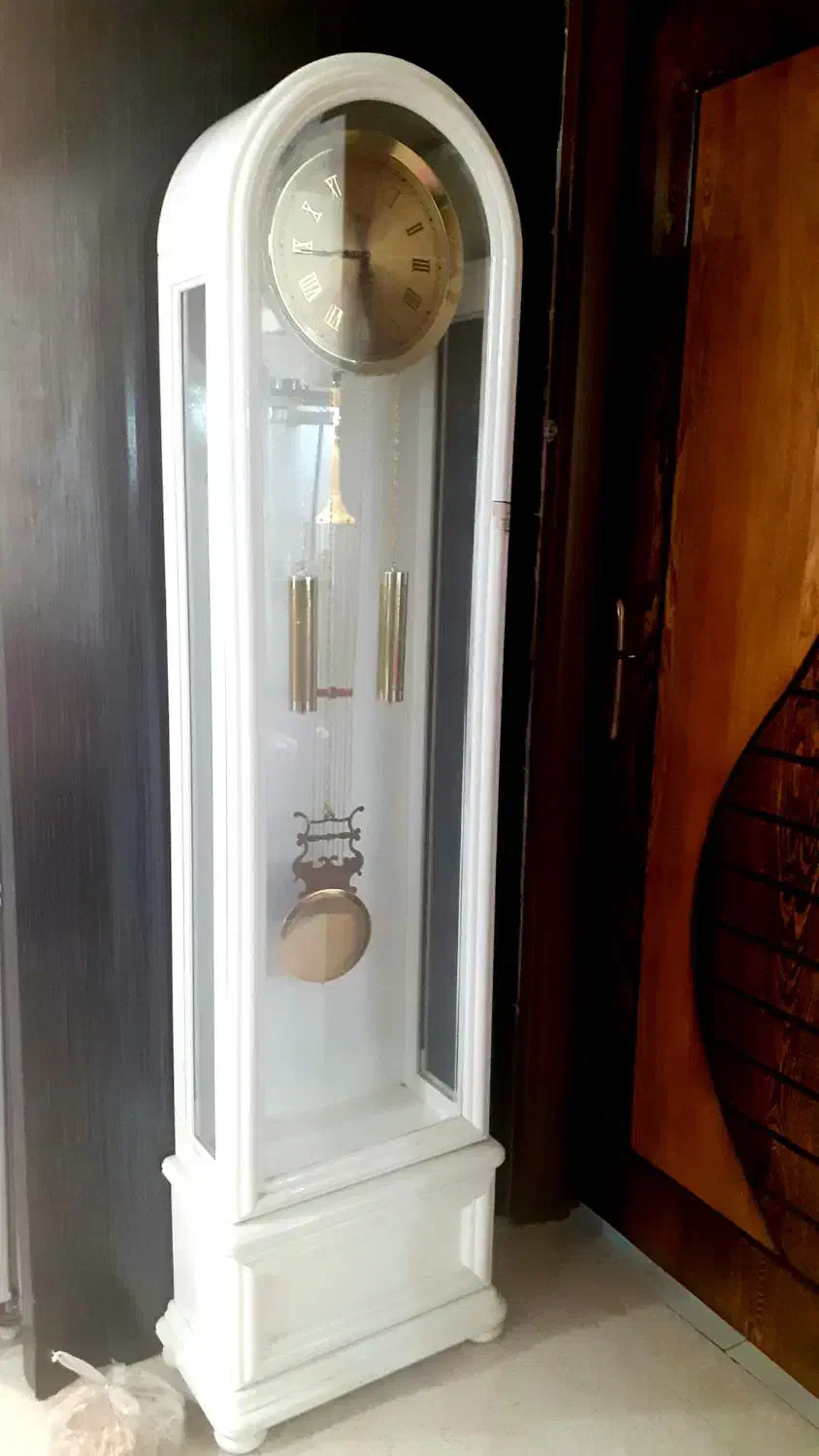 ساعت ایستاده باکیفیت چوبی عالی|ساعت دیواری و تزئینی|اصفهان, ملکشهر|دیوار