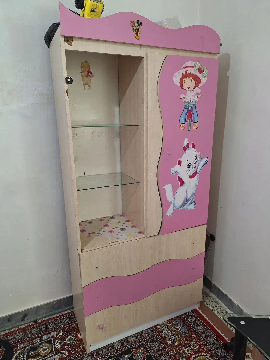 تخت و کمد کودک|تخت و سرویس خواب|خرم‌آباد, |دیوار