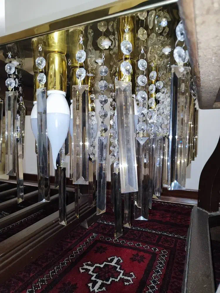 لوستر مربعی|لوستر و چراغ آویز|تهران, استخر|دیوار