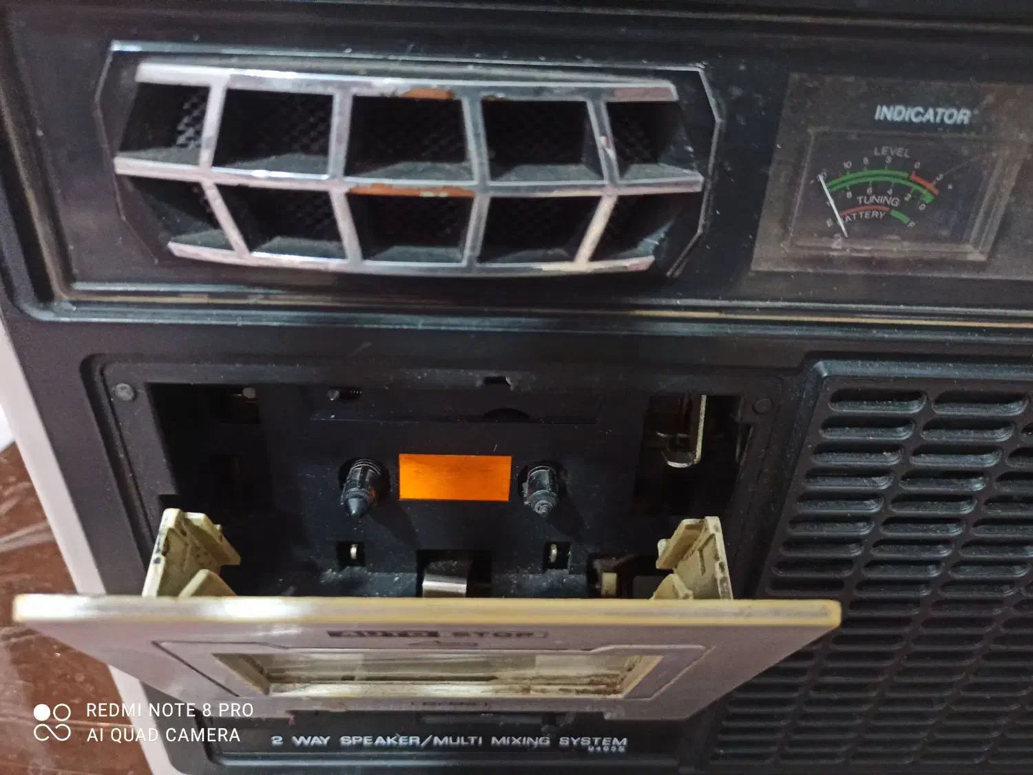 رادیو ضبط قدیمی ژاپن|سیستم صوتی خانگی|تبریز, |دیوار