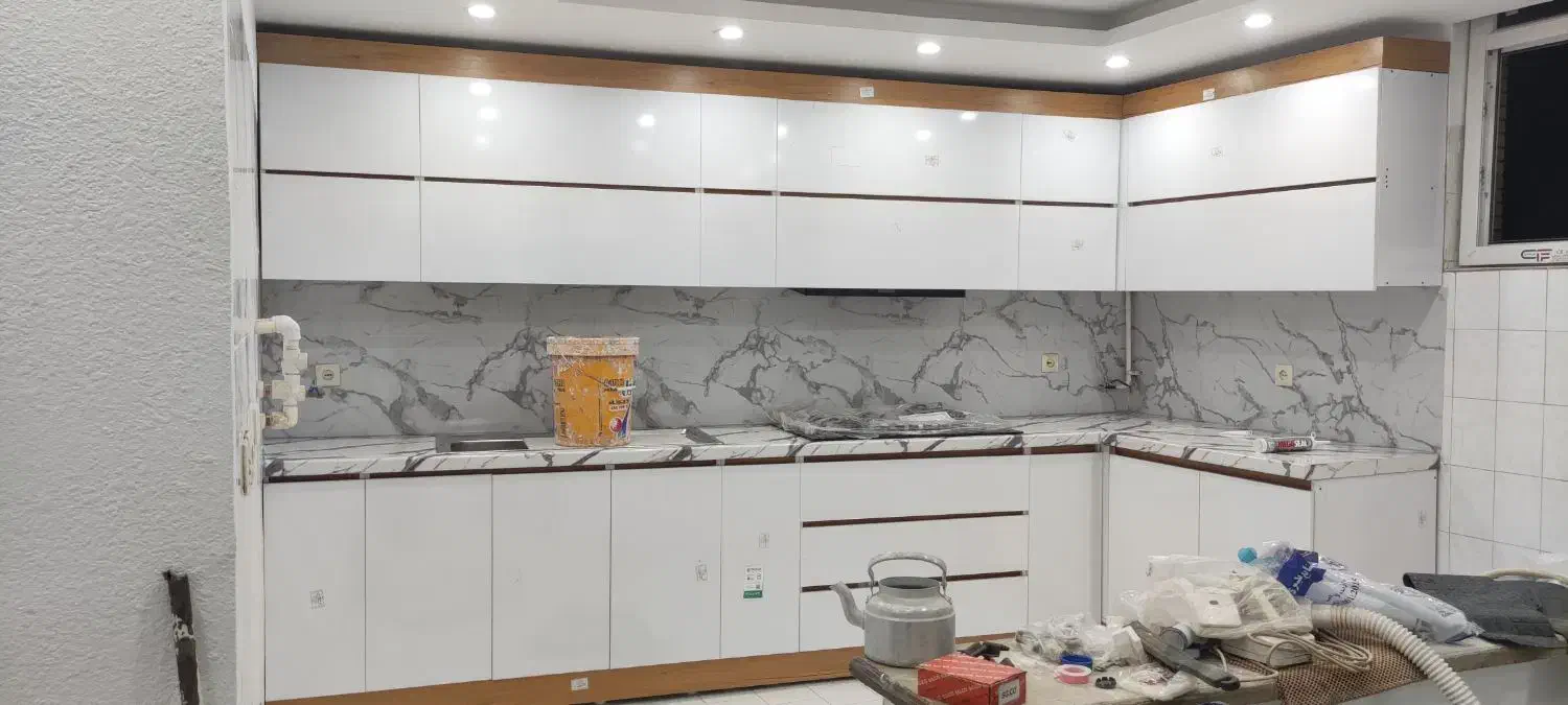 نصاب ماربل شیت و ترمو ام دی اف و پلاستیکی|خدمات پیشه و مهارت|بوشهر, |دیوار