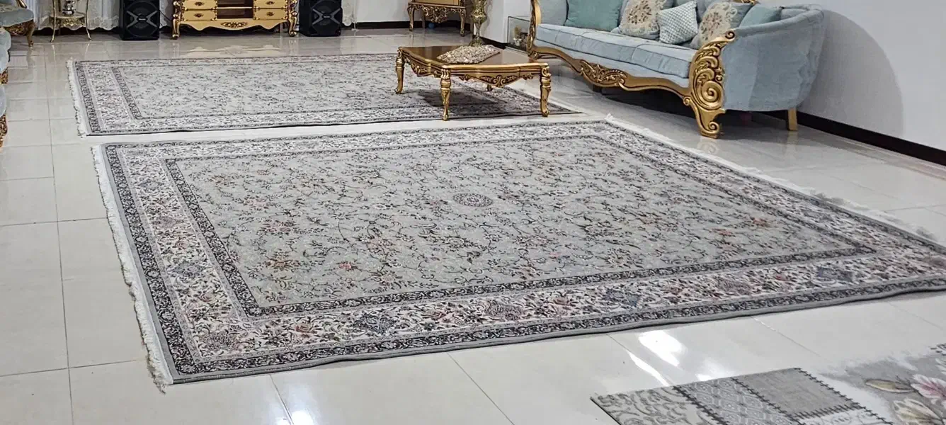 دوعدد فرش ۹ متری طرح افشان|فرش|تهران, شهرک چیتگر|دیوار