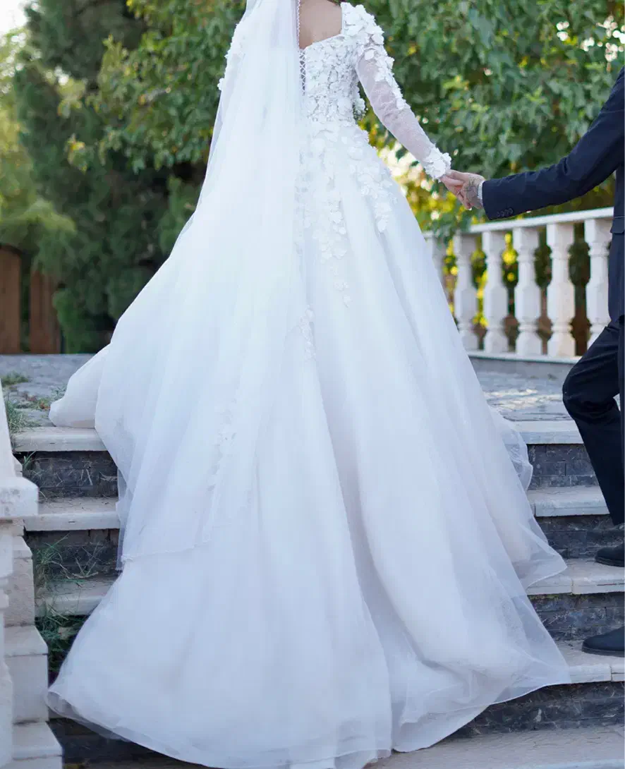 لباس عروس اروپایی / اجاره با نصف قیمت|لباس|یزد, |دیوار