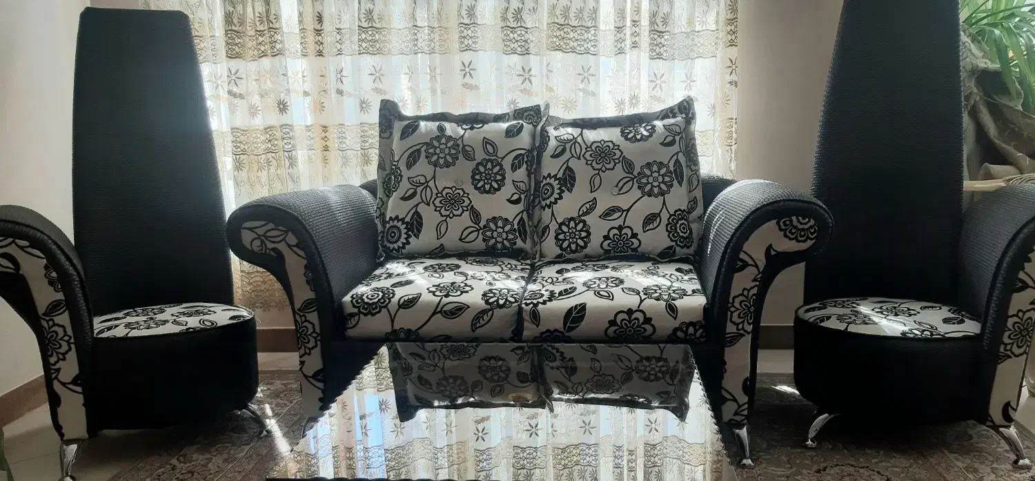 کاناپه ۲ رو|مبلمان خانگی و میز عسلی|بروجرد, |دیوار