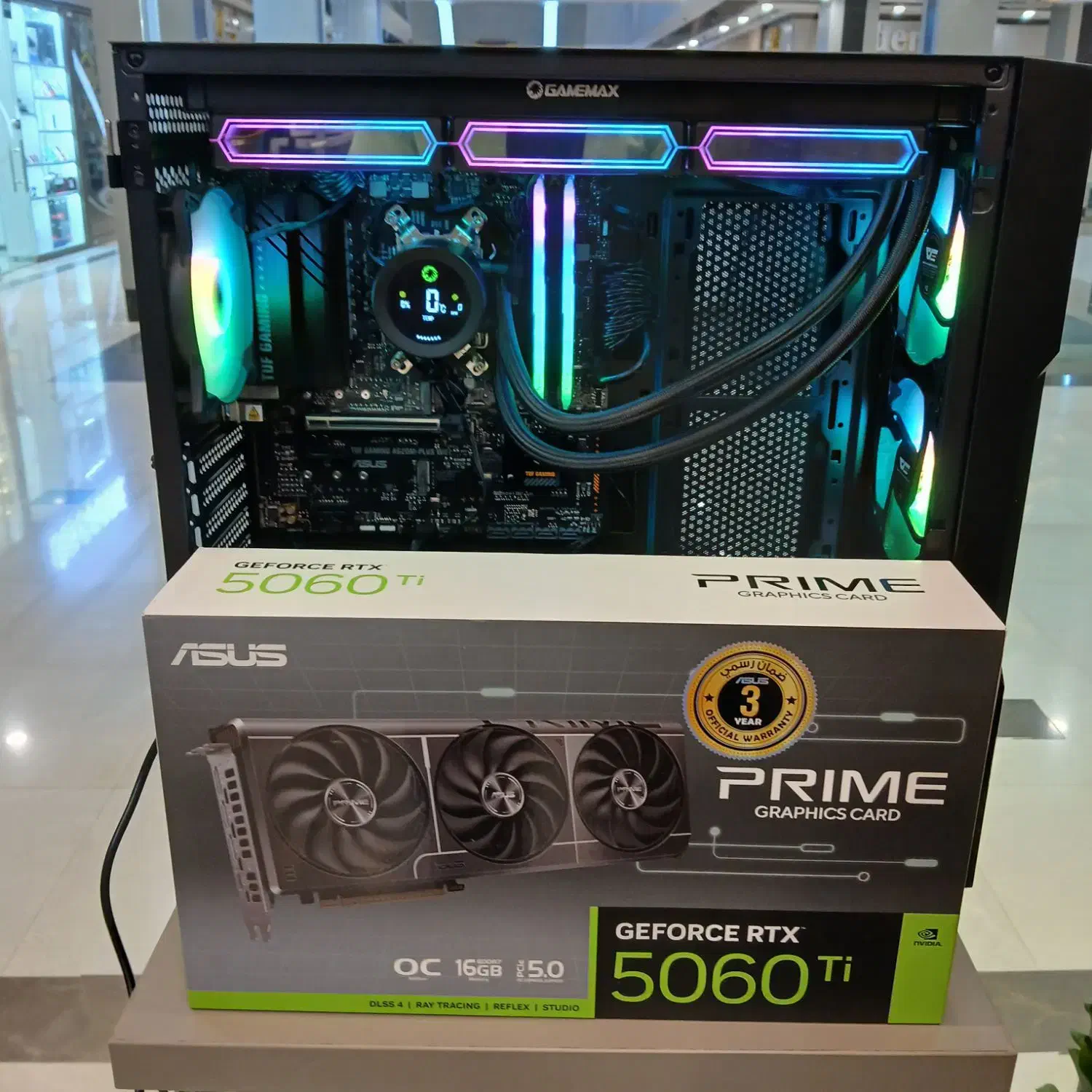 کیس گیمینگ با گرافیک 5060ti|رایانه رومیزی|قم, عمار یاسر|دیوار