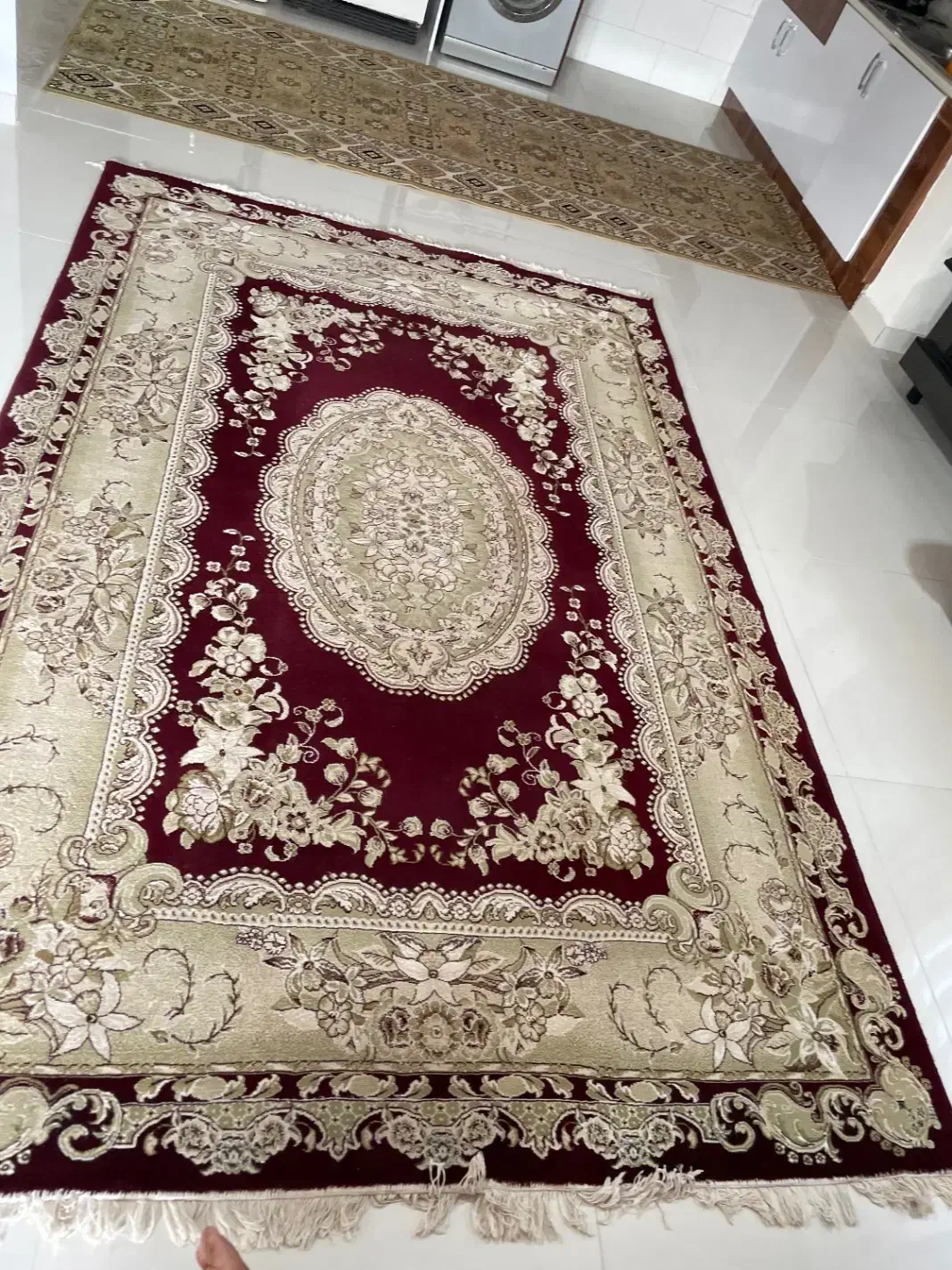 دو عدد فرش ۶ متری شبیه هم|فرش|رشت, پل تالشان|دیوار