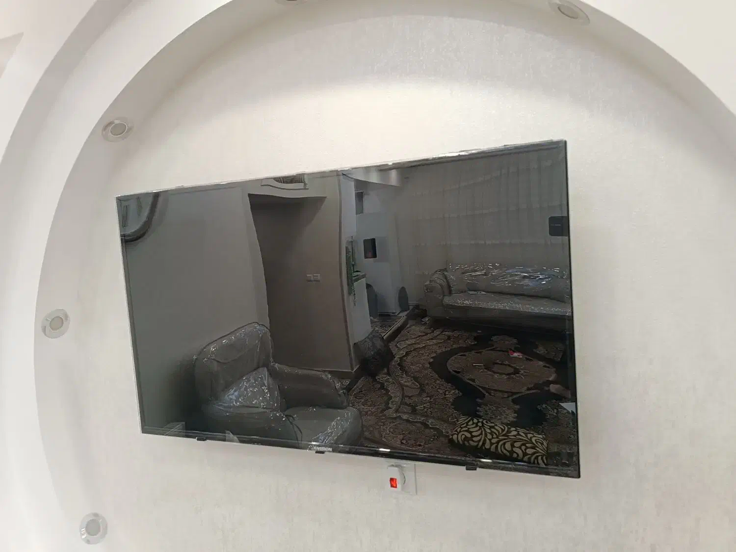 تلویزیون ال ای دی 49 اینچ ایکس ویژن در حد نو|تلویزیون و پروژکتور|اراک, |دیوار