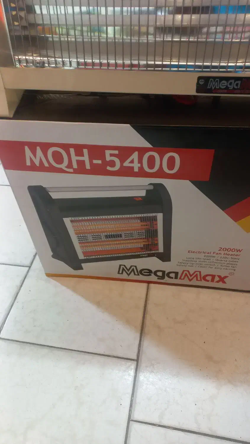 بخاری برقی ۴ المنت  ۲۰۰۰ وات  دسته دار|بخاری، هیتر، شومینه|مشهد, نوید|دیوار