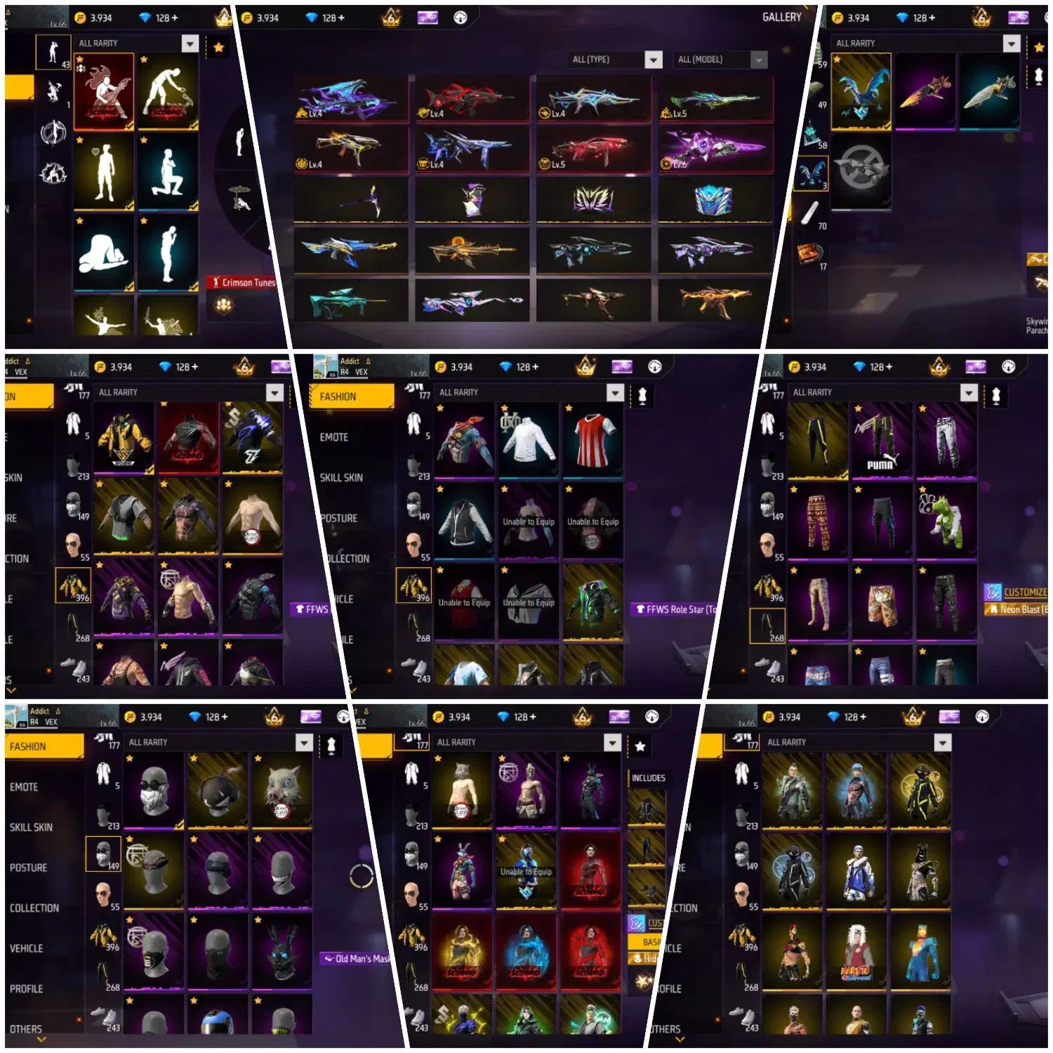 اکانت فری فایر|کنسول، بازی ویدئویی و آنلاین|آذرشهر, |دیوار