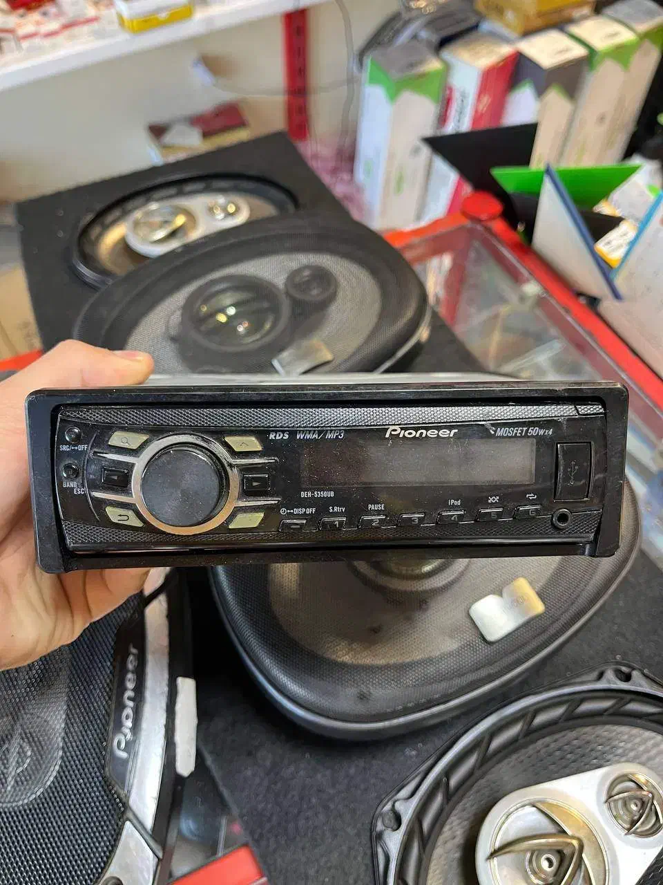 پخش پایونیر ۵۳۵۰ بلوتوث دار و کنوود ۷۱۸|قطعات یدکی و لوازم جانبی|کتالم و سادات شهر, |دیوار