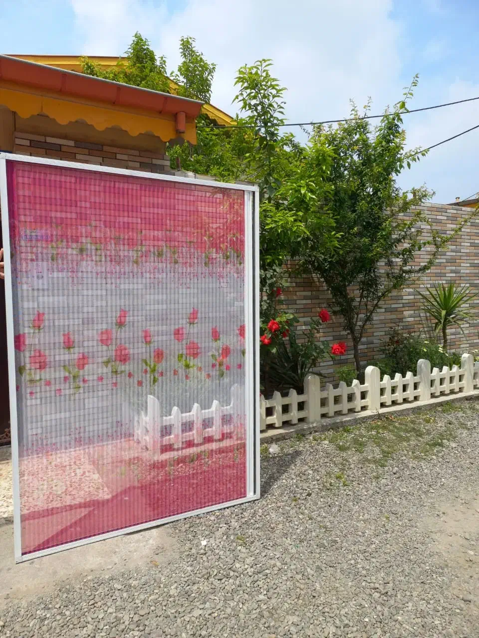 توری پلیسه در پشه بند|خدمات پیشه و مهارت|رشت, دیلمان|دیوار