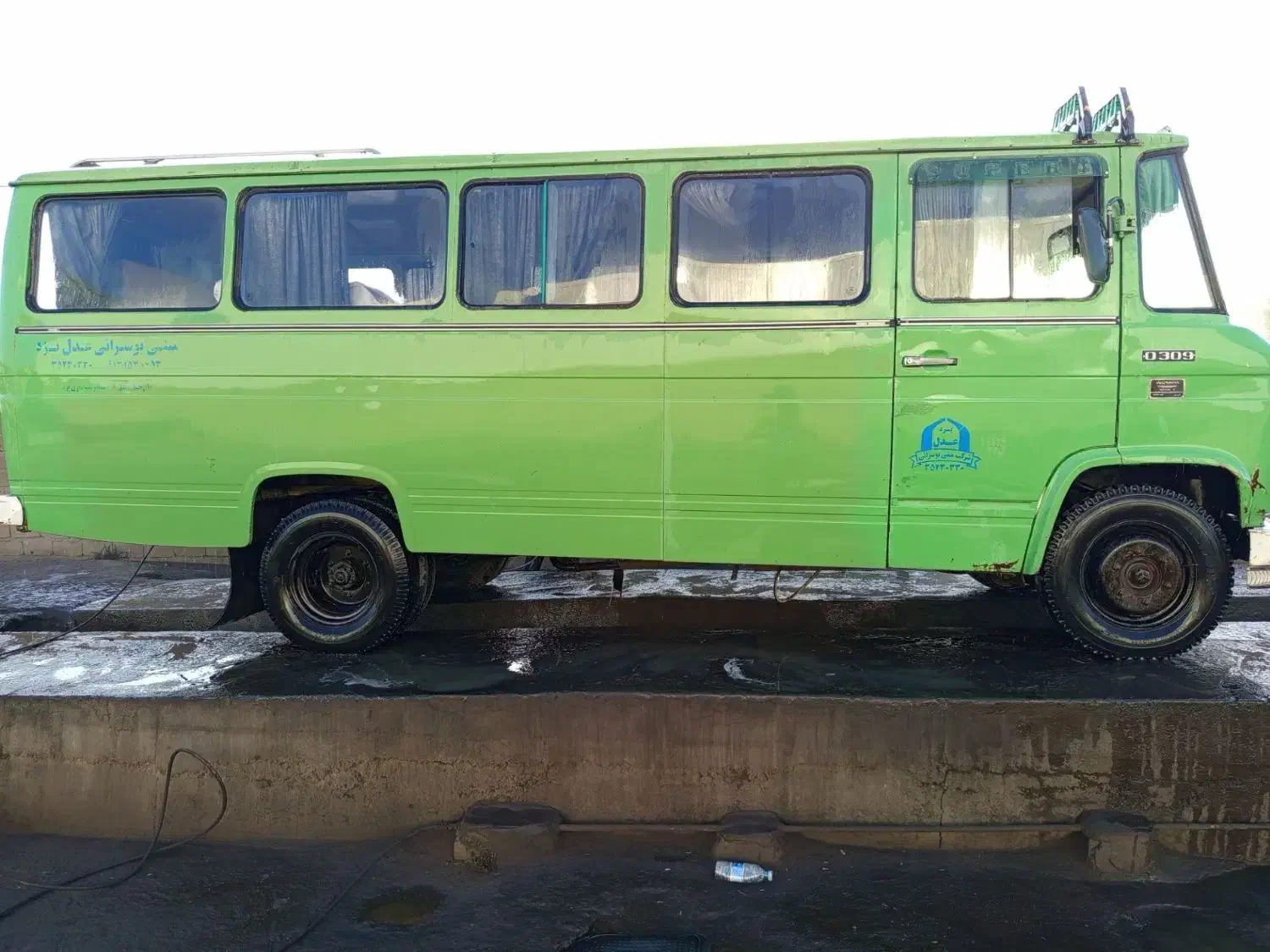 مینی بوس بنز مدل ۵۶|خودرو سنگین|کرمان, |دیوار