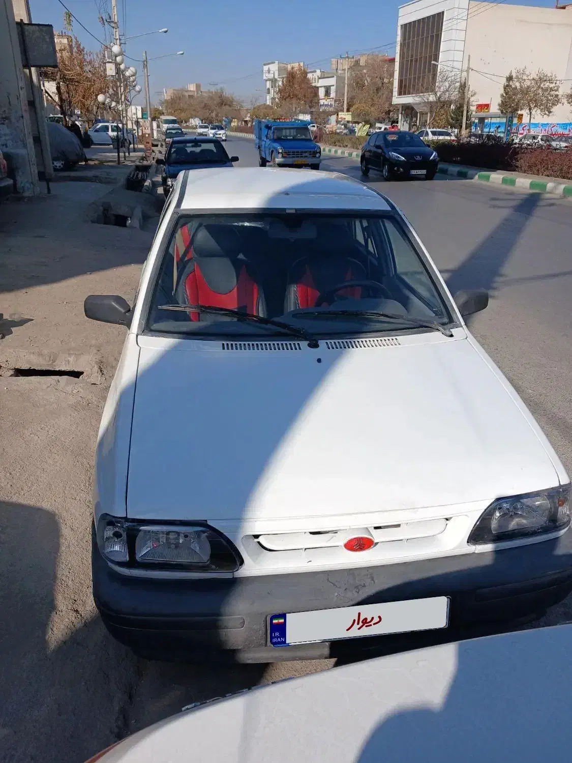 پراید مدل ۹۱ یک گلگیر وکاپوت رنگ|خودرو سواری و وانت|مشهد, جانباز|دیوار