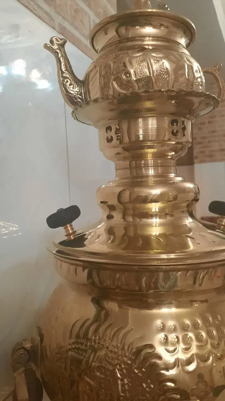 سماور مسی|صنایع دستی و سایر لوازم تزئینی|کرج, حیدرآباد|دیوار