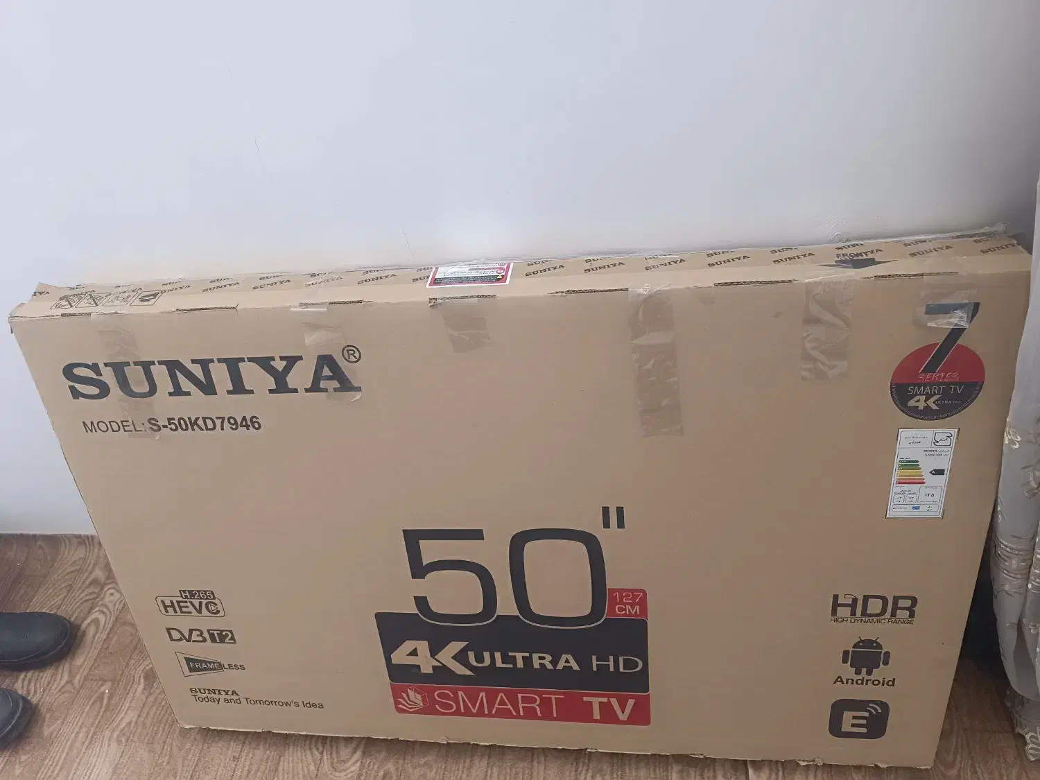 تلویزیون سونیا اسمارت 4k اندروید 50 در حد آک|تلویزیون و پروژکتور|لنجان, |دیوار