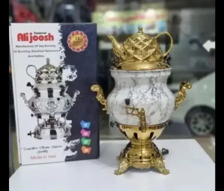 سماور گازی ۶ لیتری|سماور، چای‌ساز، قهوه‌ساز|زنجان, |دیوار