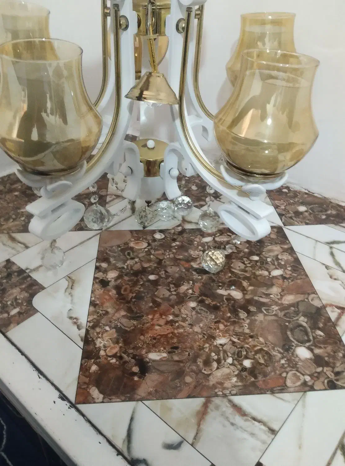 لوستر در حد نو|لوستر و چراغ آویز|نورآباد, |دیوار