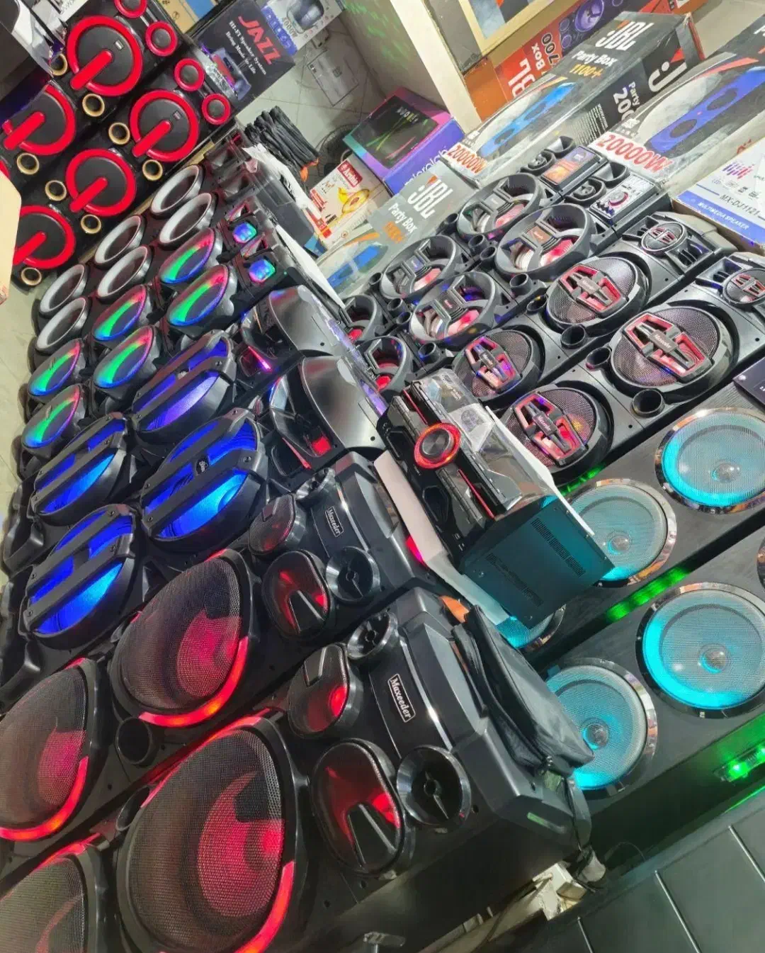 فروش باند و اسپیکرشارژی و خانگی تک و دوقلو نقدقسطی|سیستم صوتی خانگی|قم, علی آباد|دیوار