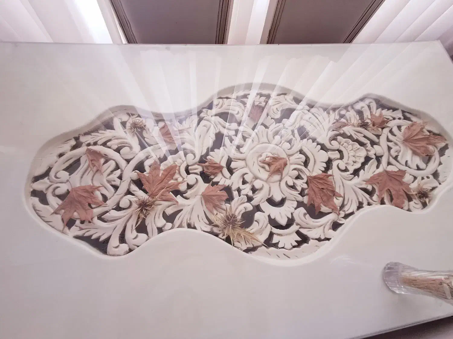 میز نهارخوری۶ نفره چوبی منبت کاری|میز و صندلی غذاخوری|مشهد, الهیه|دیوار