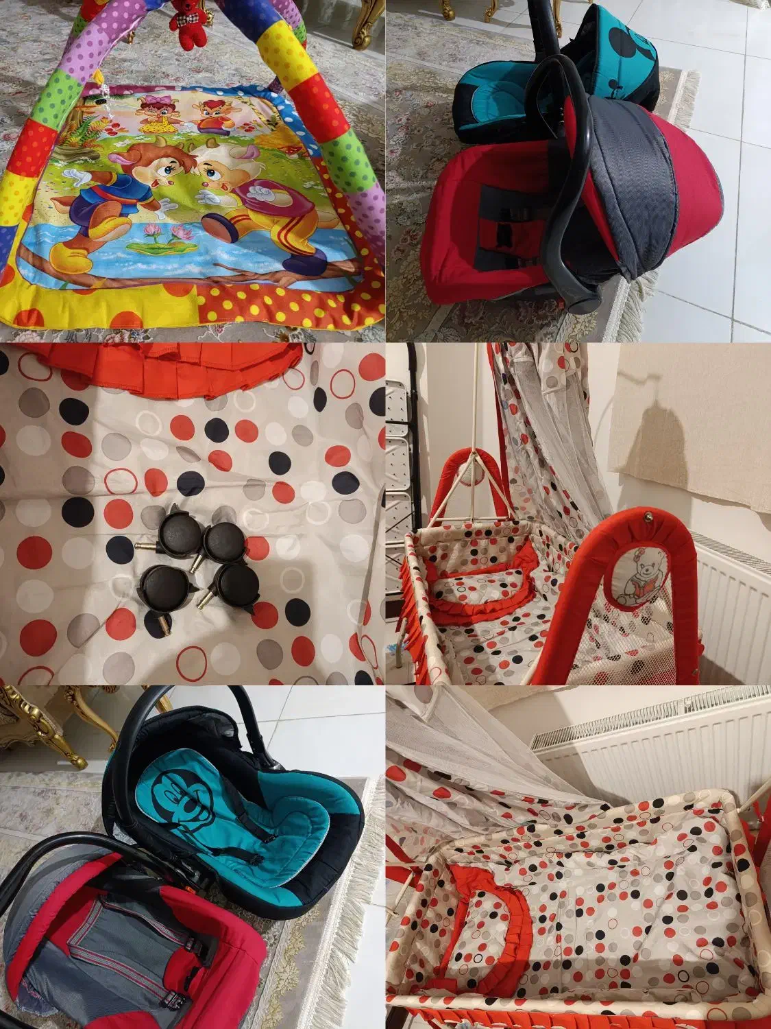 گهواره و کریر کودک|اسباب و اثاث بچه|اردبیل, |دیوار