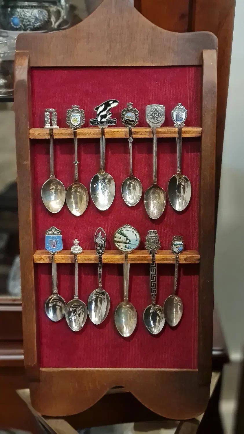 انگشتدانه  و قاشق های کلکسیونی|کلکسیون اشیاء عتیقه|تهران, مرزداران|دیوار