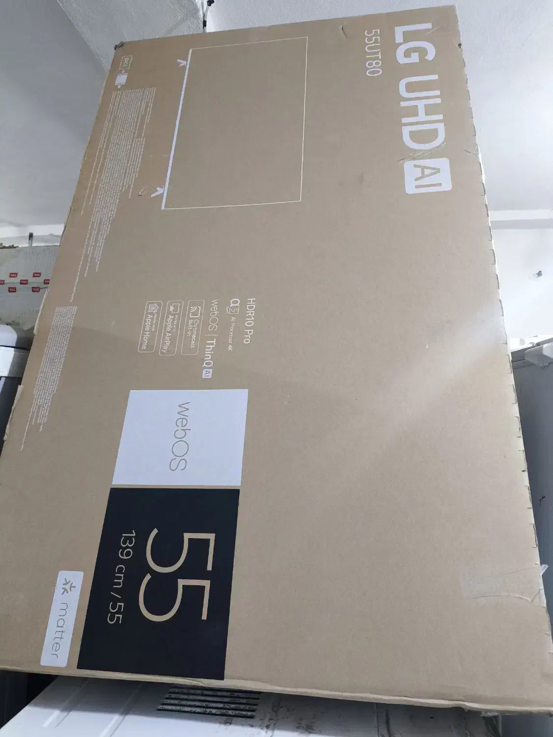 تلویزیون 55الجی ut80ساخت2024|تلویزیون و پروژکتور|چابهار, |دیوار