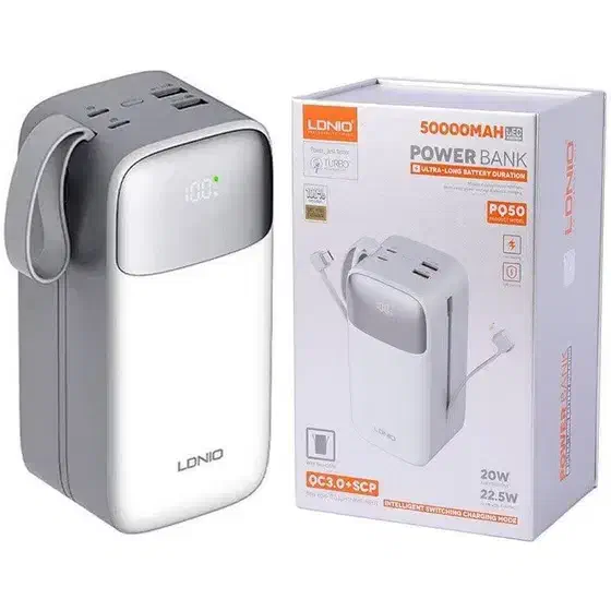 پاور بانک فست شارژ 50000 الدینیو Ldnio|لوازم جانبی موبایل و تبلت|کاشان, شریعتی|دیوار