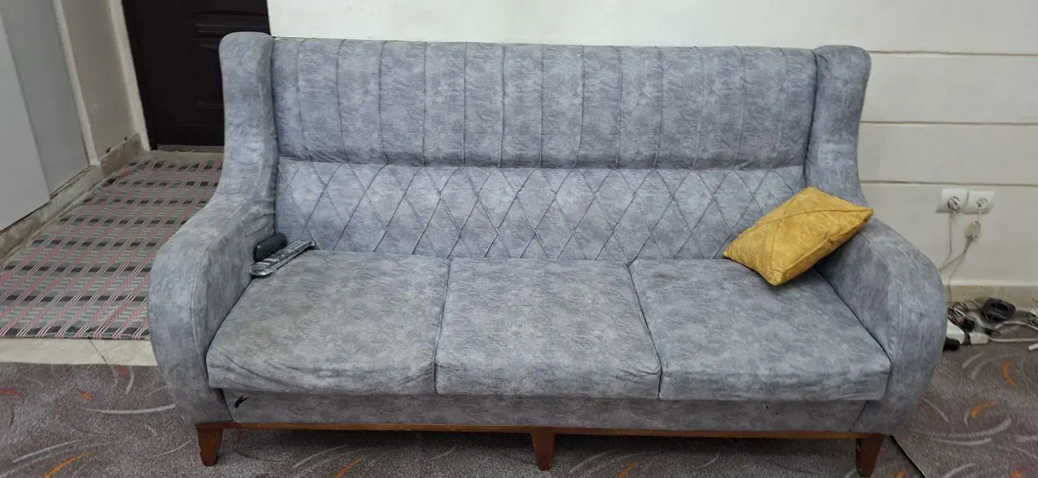 مبل هفت نفره|مبلمان خانگی و میز عسلی|کن, |دیوار