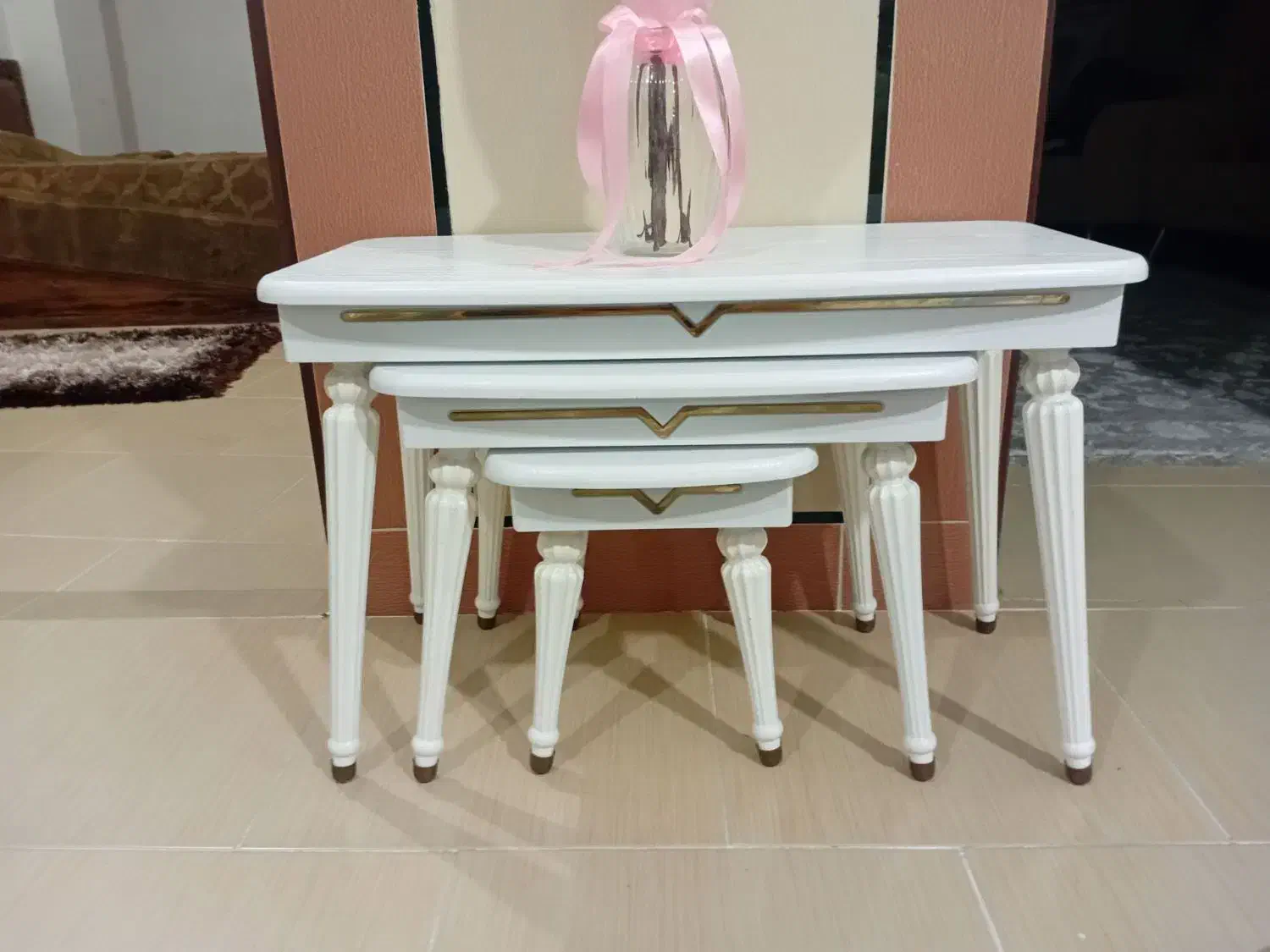 میز جلو مبلی به همراه عسلی|مبلمان خانگی و میز عسلی|کردکوی, |دیوار