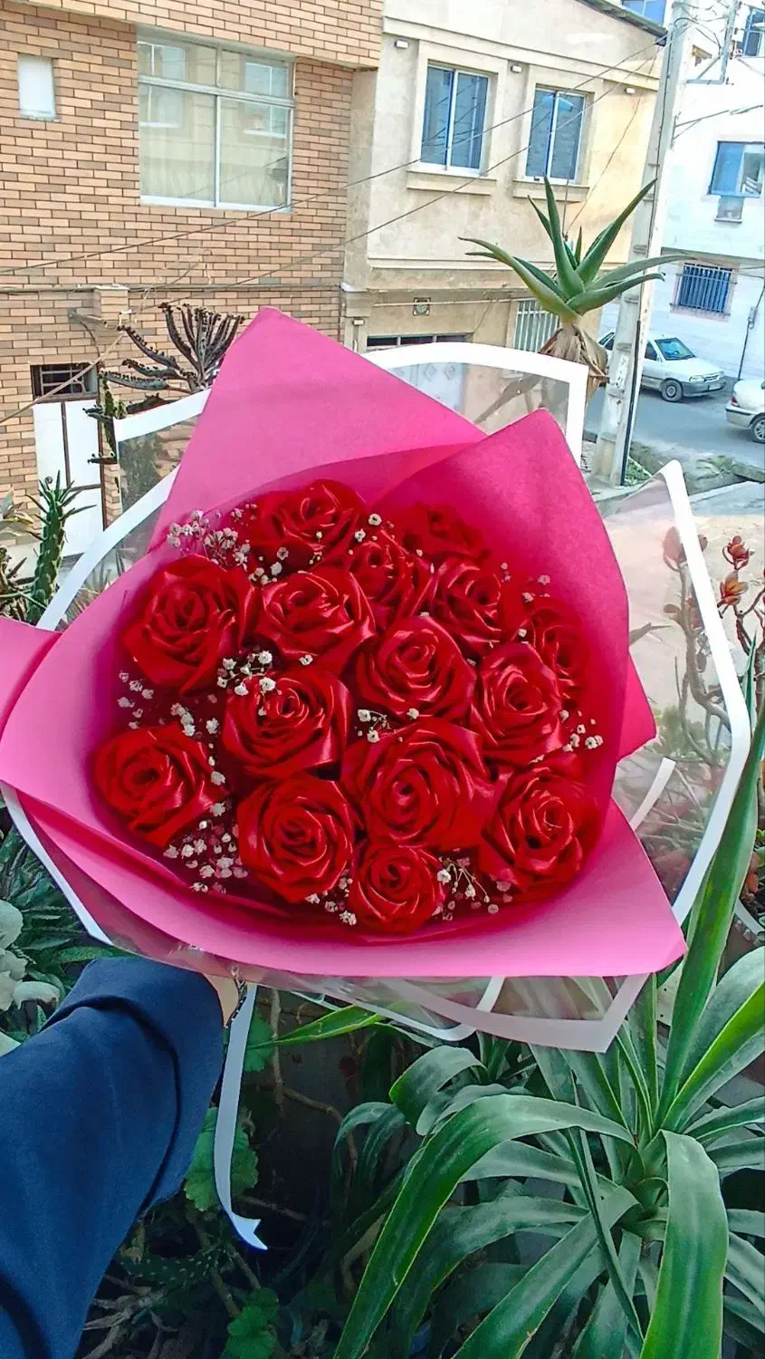 دسته گل عروس|گل مصنوعی|گرگان, |دیوار