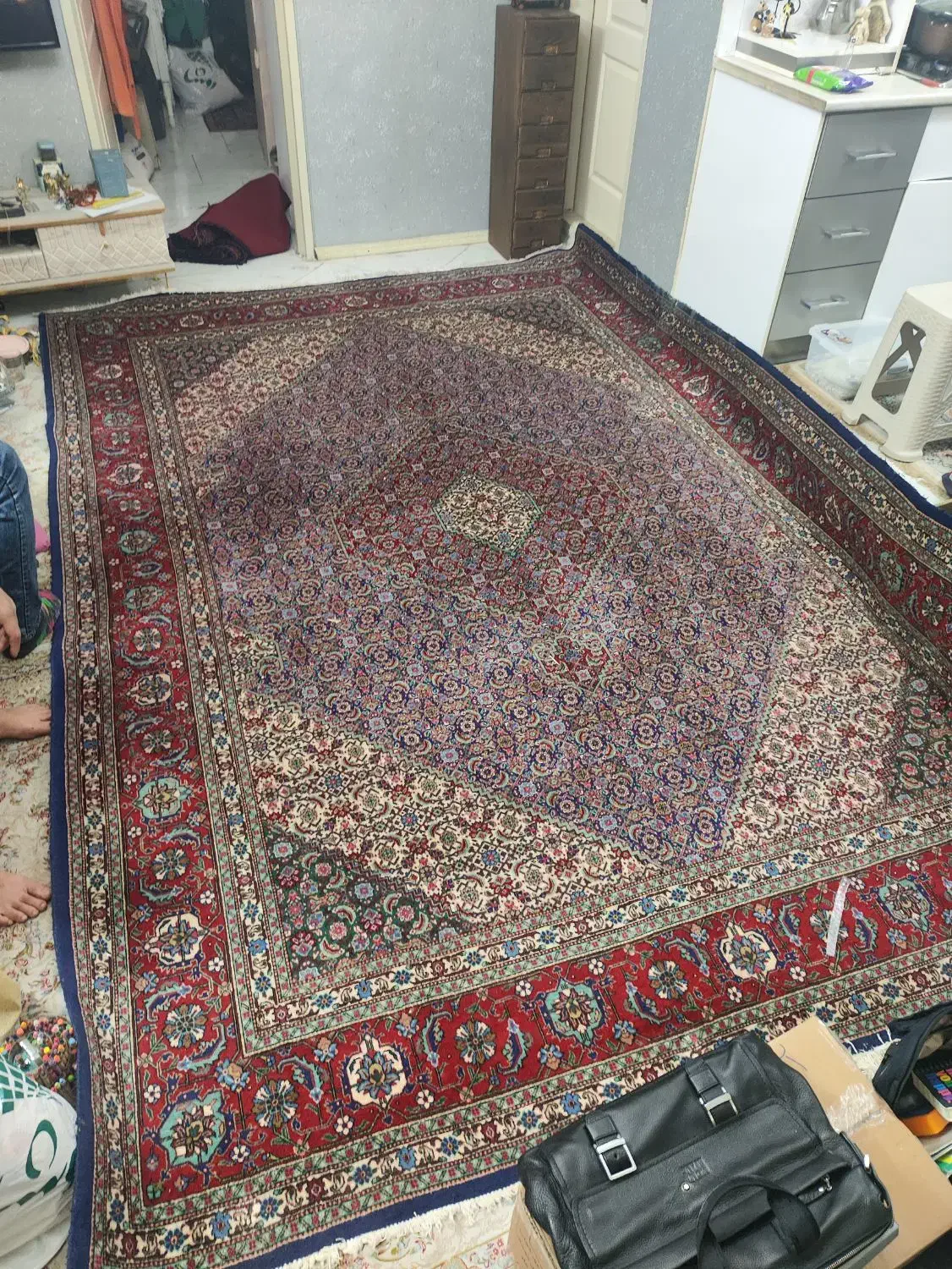 فرش دست بافت نه متری|فرش|تهران, شهرک رضویه|دیوار