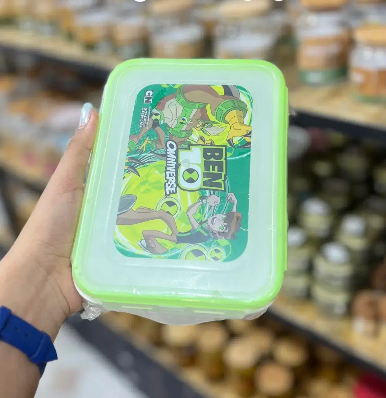 ظرف غذای کودک کلیپسی|ظروف نگهدارنده، پلاستیکی، یکبارمصرف|بم, |دیوار