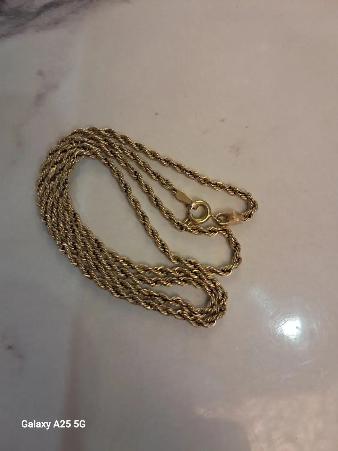 طلا زنجیر 2گرمو980سوت|جواهرات|رباط‌کریم, رباط‌کریم|دیوار