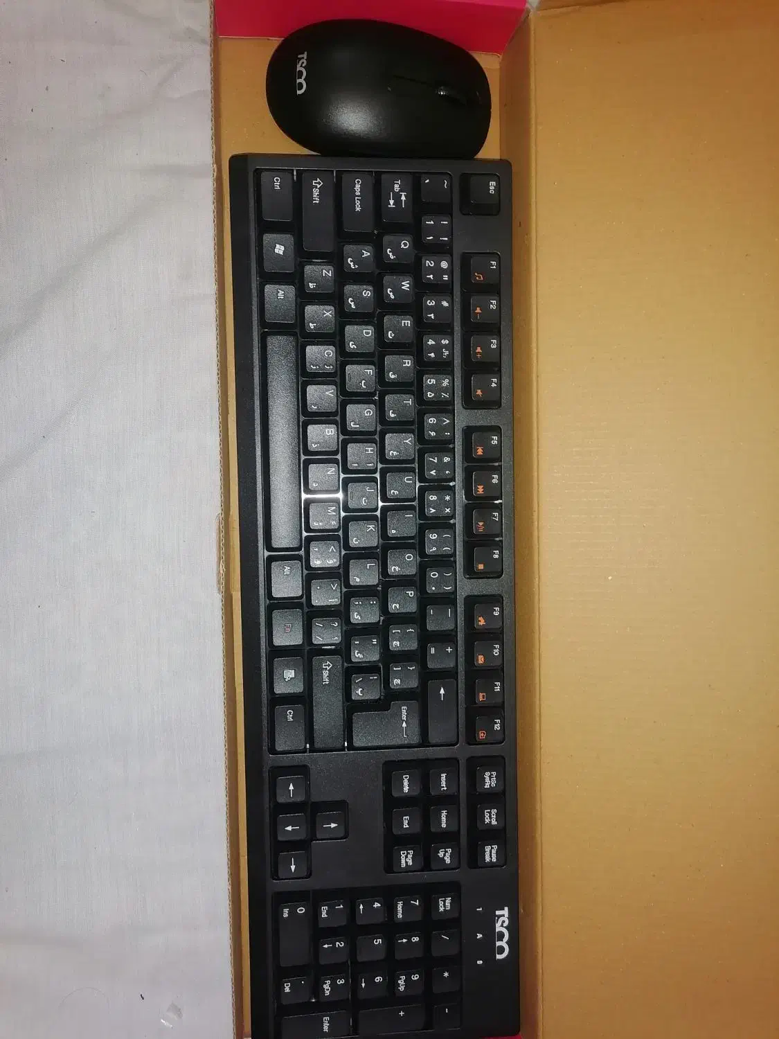 کیبور و موس بی سیم تسکو|قطعات و لوازم جانبی رایانه|اهواز, سیصد دستگاه|دیوار