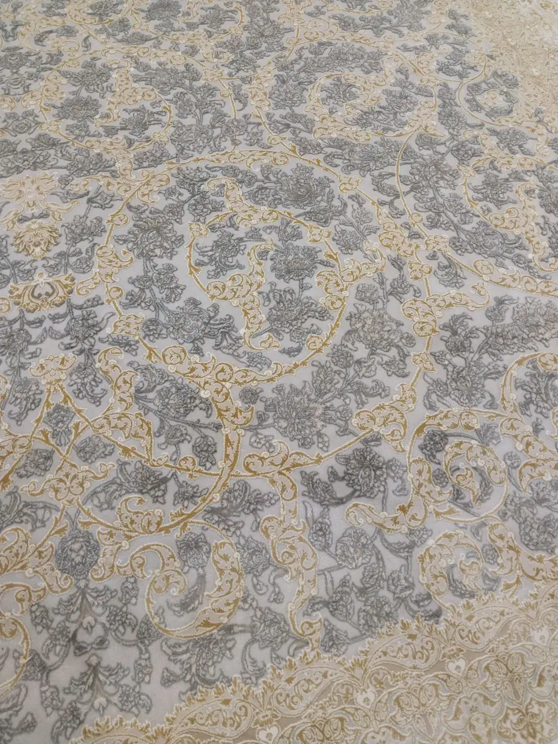 ۲تخته فرش۹متری طلاکوب افشان۱۲۰۰شانه درحدجهیزیه|فرش|کرج, اتحاد|دیوار