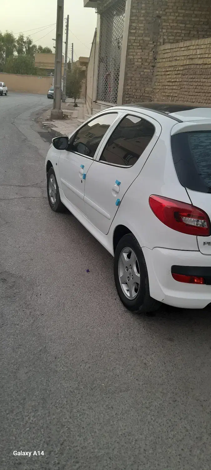 پژو ۲۰۷پاناسفیدفول۴۰۱خونگی بی رنگ|خودرو سواری و وانت|یزد, |دیوار