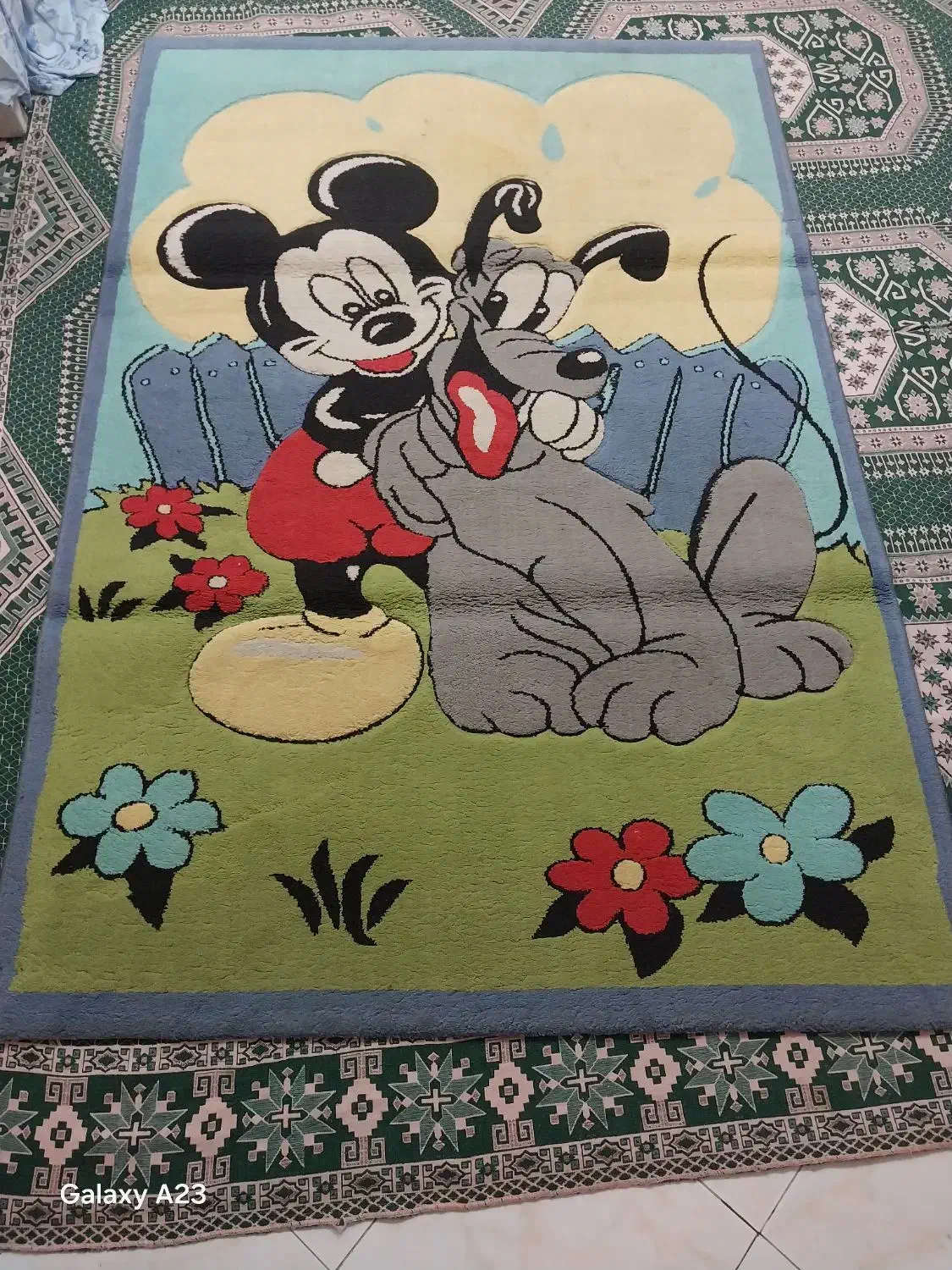 فرش ۴ متری اتاق کودک|فرش|ملارد, |دیوار