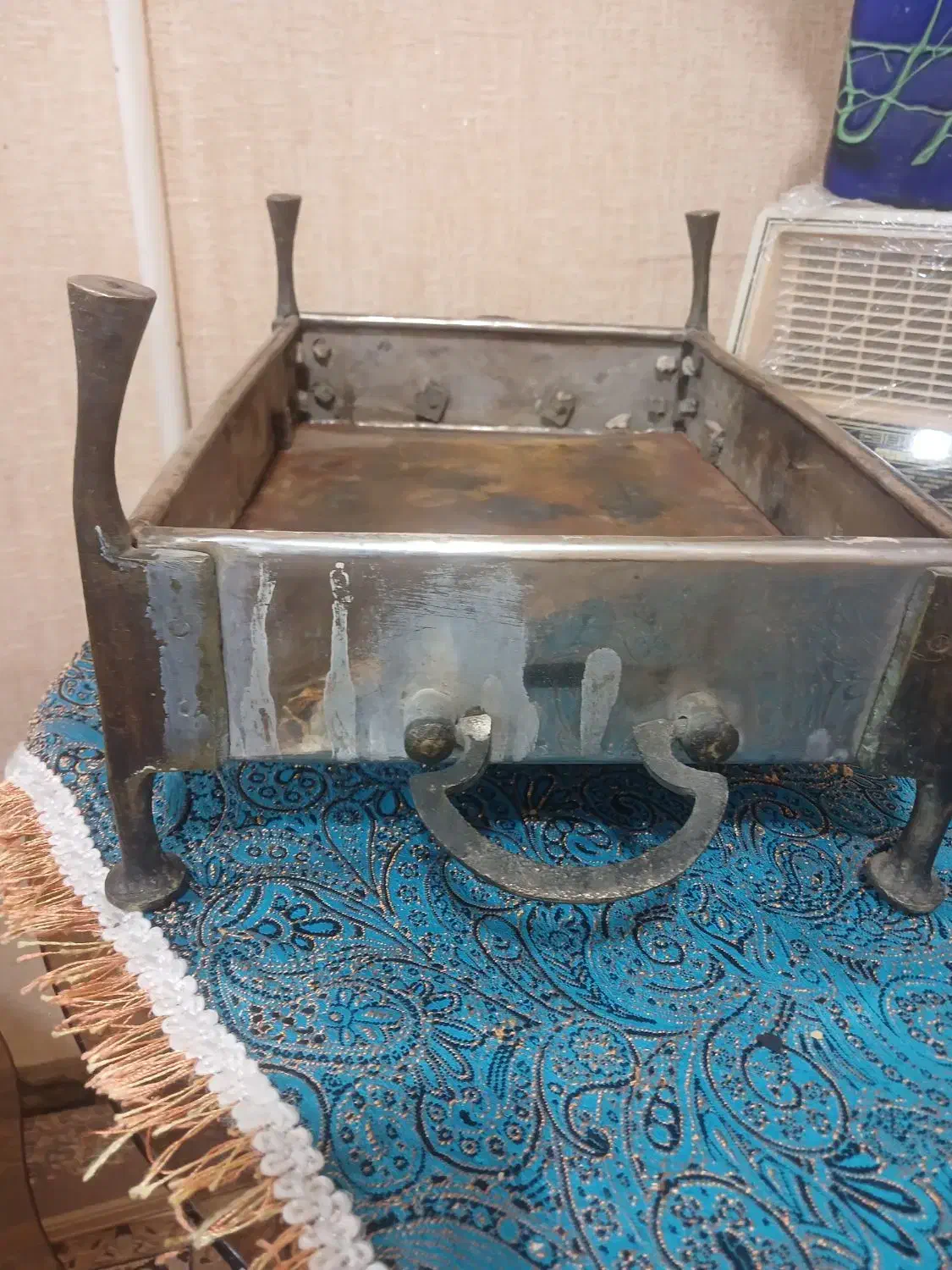 منقل برنجی قاجاری|اجاق گاز و لوازم برقی پخت‌وپز|بوشهر, |دیوار