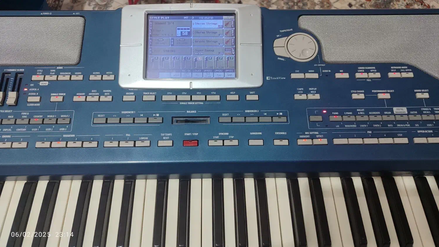 KORG PA800سری اول درحداکبند|پیانو، کیبورد، آکاردئون|ایلام, |دیوار