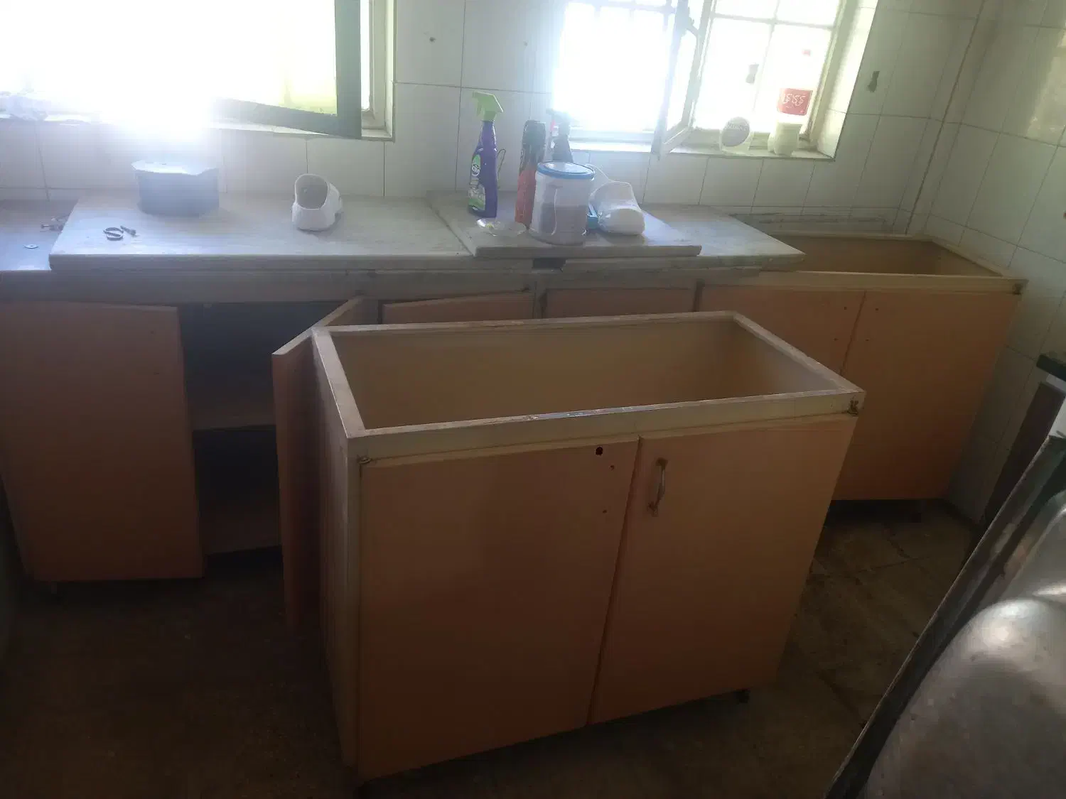 کابینت و سینگ|مصالح و تجهیزات ساختمان|قم, نیروگاه|دیوار