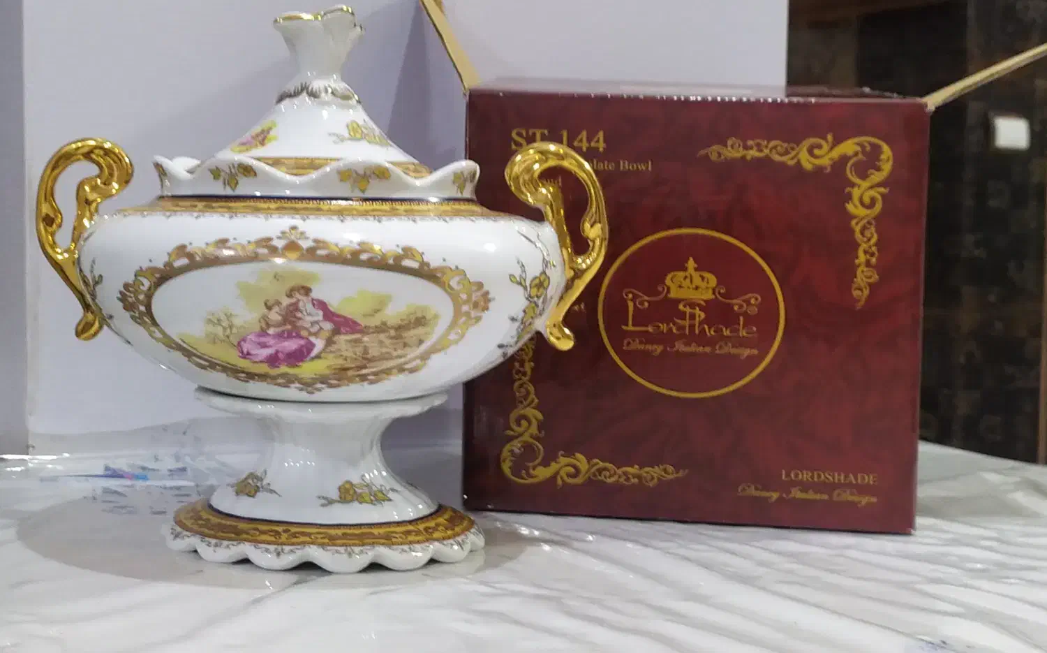 شکلات خوری لردشید اصلی قیمت دو میلیون|ظروف سرو و پذیرایی|رفسنجان, |دیوار